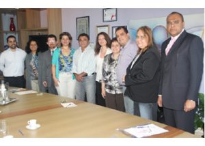 Sindeepres recebe visita de Federação Internacional de Sindicatos