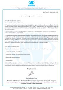 Sindeepres encaminha carta aberta ao governador e à sociedade