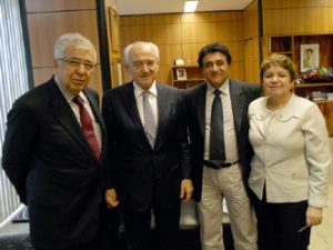 Diretoria do SINDEEPRES visita Ministério do Trabalho e Emprego