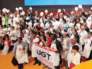 Presidente do SINDEEPRES participa do terceiro congresso da Confederação Sindical Internacional