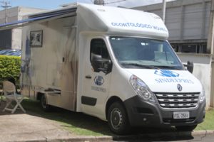 Odontomóvel faz atendimento para os trabalhadores da empresa La Rondine