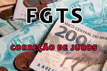 CORREÇÃO DE JUROS DO FGTS