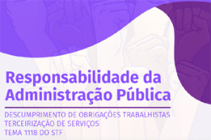 CARTILHA: RESPONSABILIDADE DA ADMINISTRAÇÃO PÚBLICA
