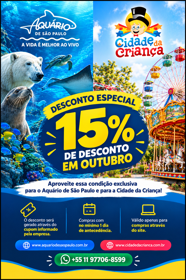 Aquário de São Paulo - Cidade da Criança